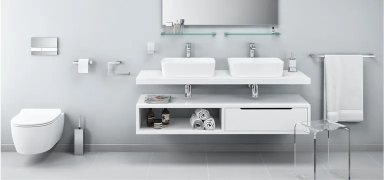Biała łazienka